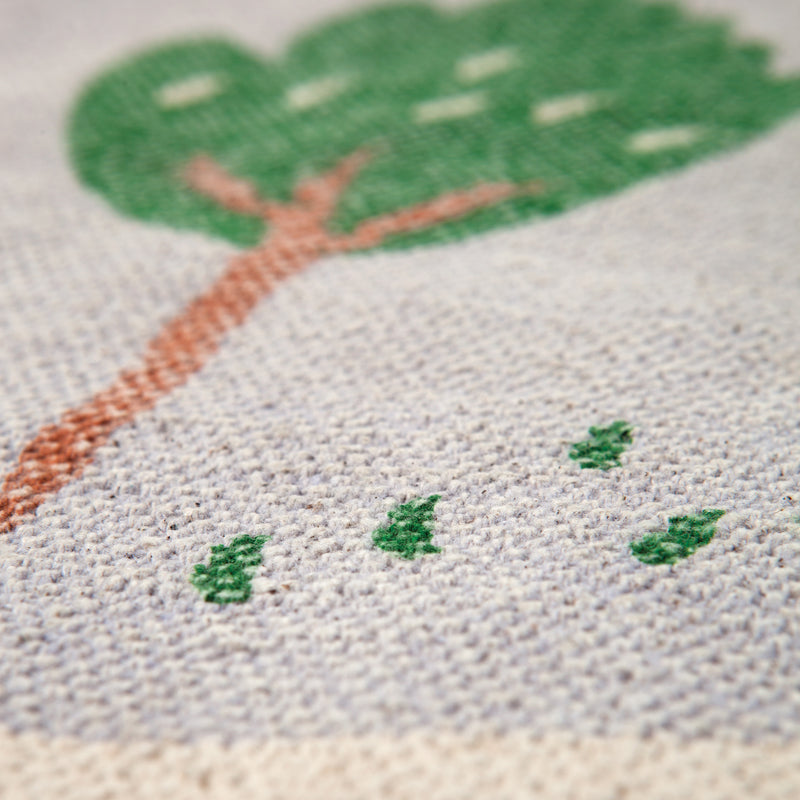 Little Garden Round Cotton Vegetable Garden Play Mat