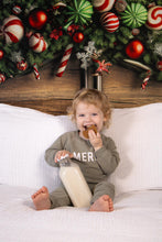 Load image into Gallery viewer, Merry Graphic Organic Cotton 2pc Jogger Set
