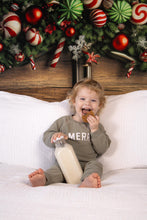 Load image into Gallery viewer, Merry Graphic Organic Cotton 2pc Jogger Set
