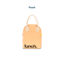 Load image into Gallery viewer, Fluf Organic Cotton Zipper Lunch Bag

