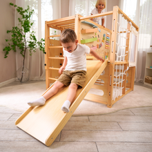 Load image into Gallery viewer, Avenlur Alpine Eco-Friendly Wooden Adventure Gym - Ultimate Indoor Play Experience
