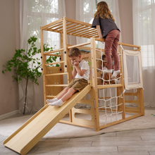Load image into Gallery viewer, Avenlur Alpine Eco-Friendly Wooden Adventure Gym - Ultimate Indoor Play Experience
