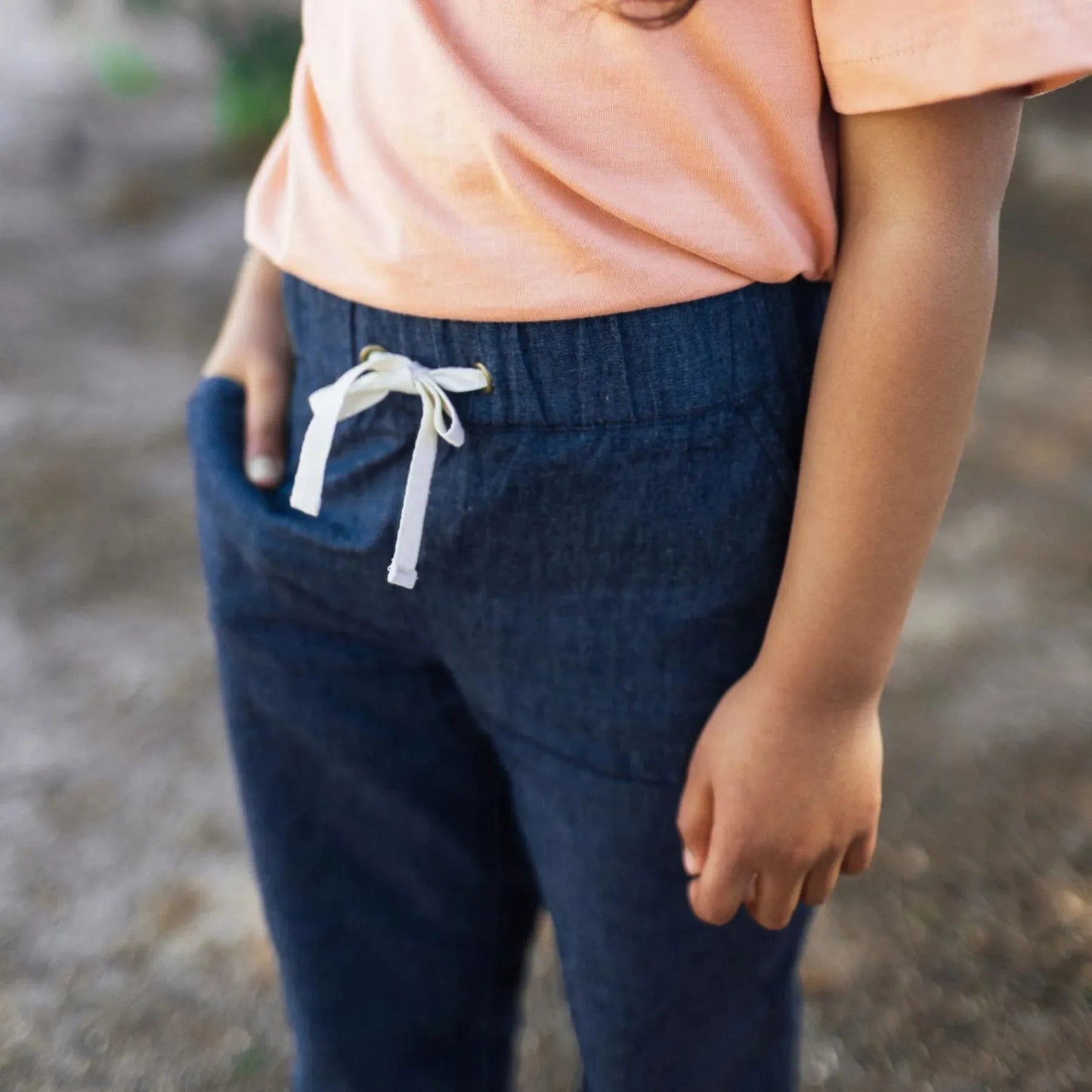 Jackalo Jules Organic Cotton Light Denim Kids’ Pants