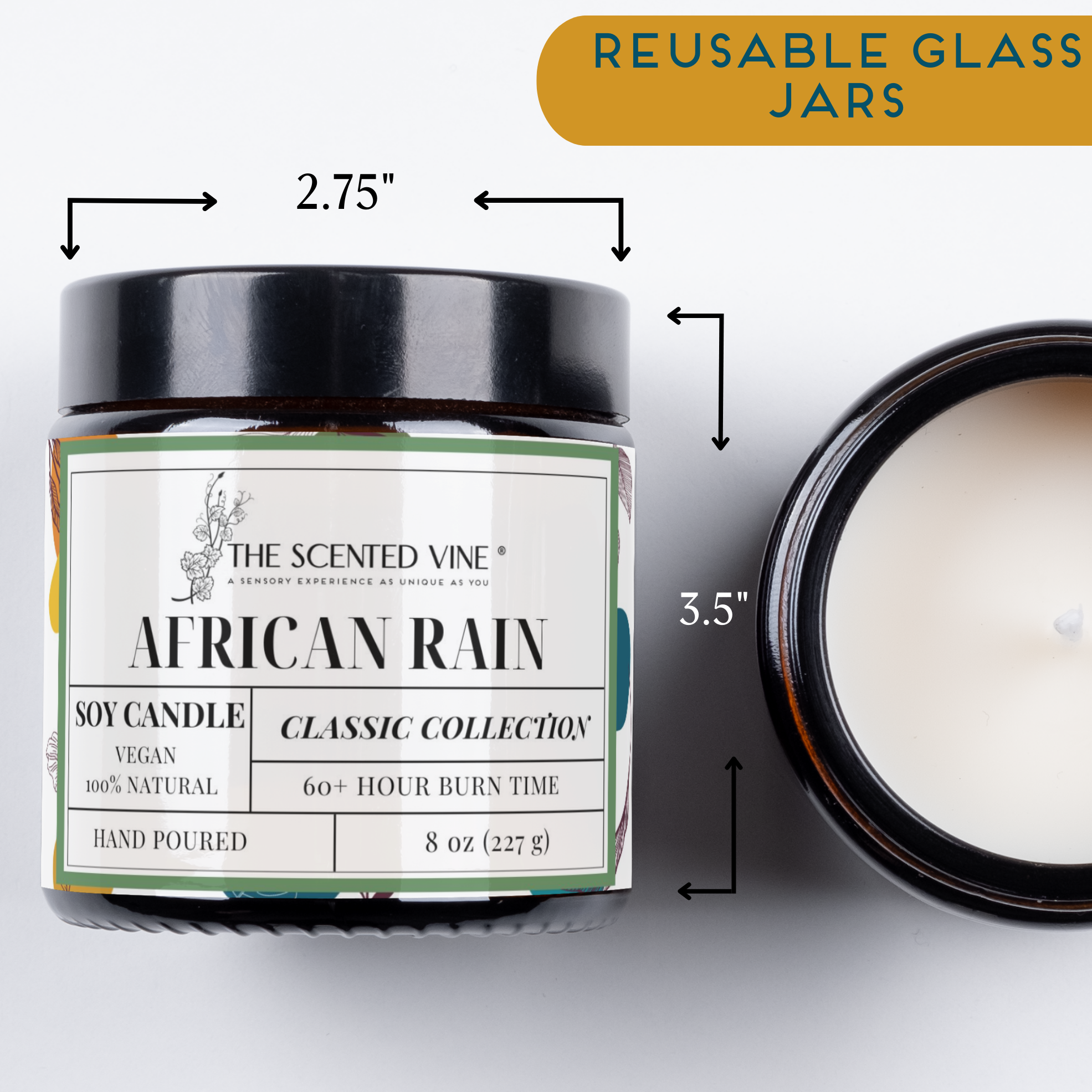 African Rain Soy Candle - Thumbnail 2