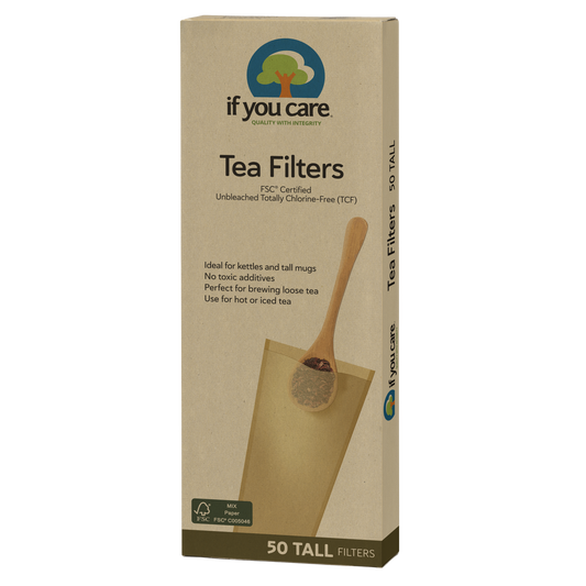 FSC Certified Unbleached Tea Filters – Tall