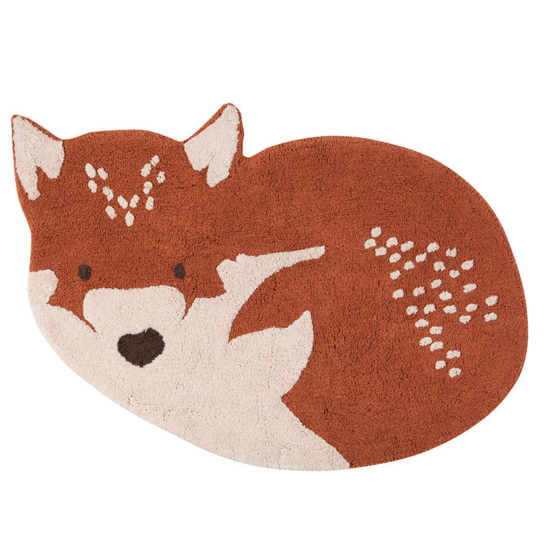 Little Wolf Cotton Kids' Rug