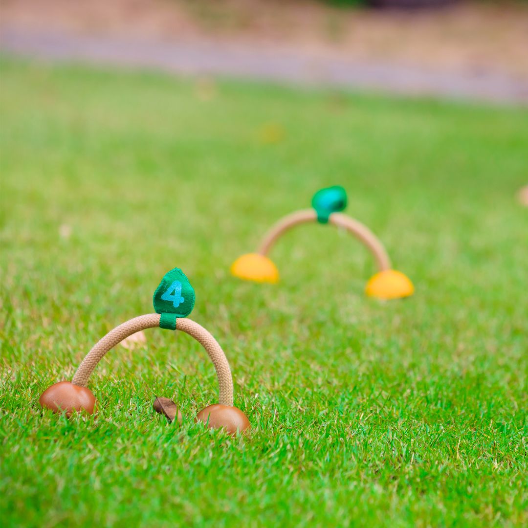 PlanToys Sustainable Non-Toxic Kids' Croquet Yard Game
