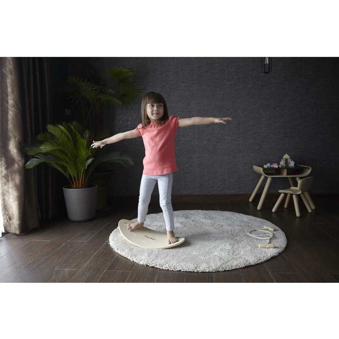 PlanToys Eco-Friendly Wooden Kids' Balance Board