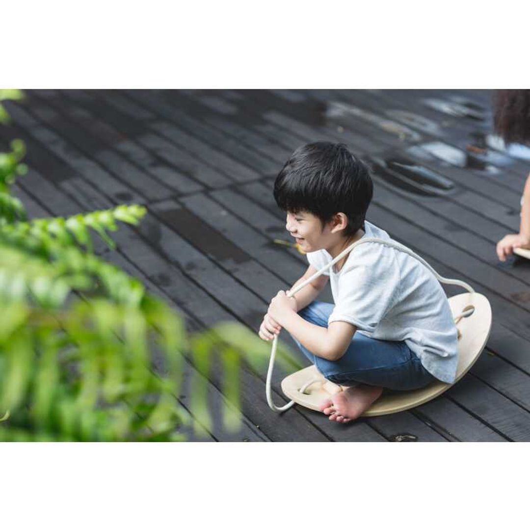PlanToys Eco-Friendly Wooden Kids' Balance Board