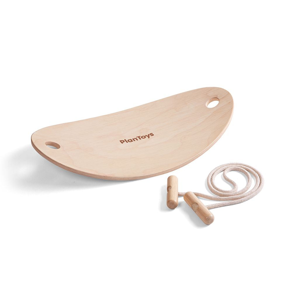 PlanToys Eco-Friendly Wooden Kids' Balance Board
