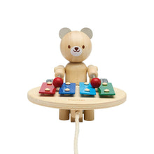 Load image into Gallery viewer, Pull Along Musical Bear

