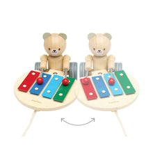 Load image into Gallery viewer, Pull Along Musical Bear
