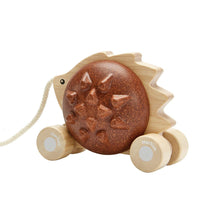 Load image into Gallery viewer, Pull-Along Hedgehog - Brown
