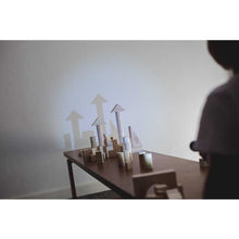 Load image into Gallery viewer, PlanToys 50 Unit Natural Wood Eco-Friendly STEM Building Blocks
