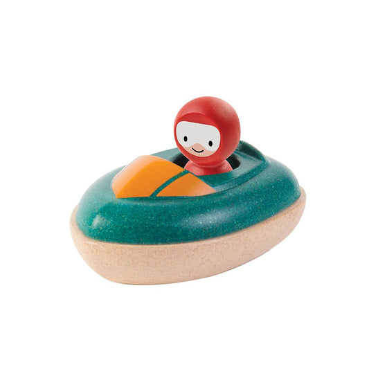 PlanToys Sustainable Speed Boat Bath Water Toy