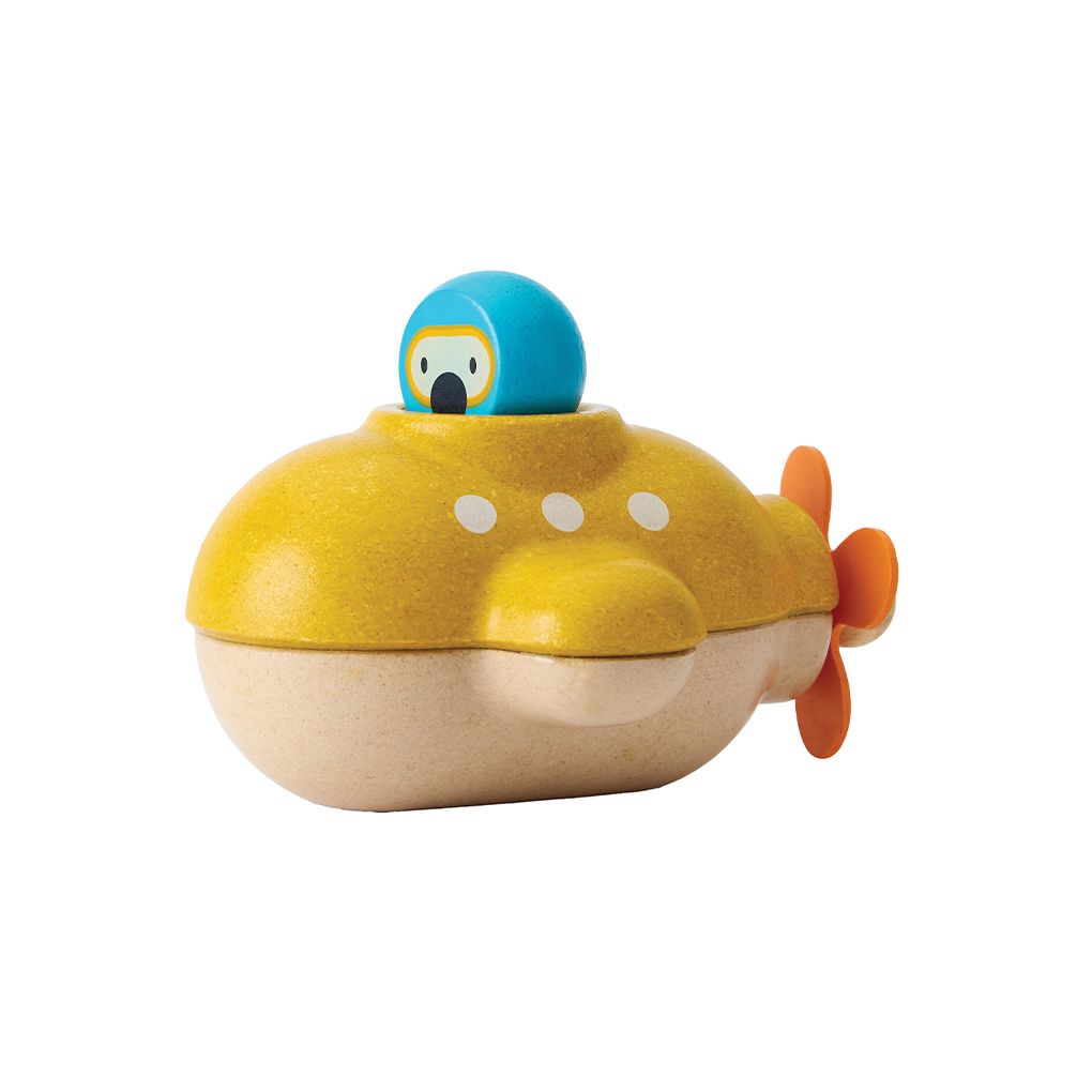 PlanToys Eco-Friendly Submarine Bath Water Toy