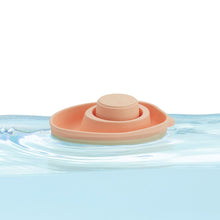 Load image into Gallery viewer, PlanToys Sustainable Rubber Convertible Boat - Pastel Orange
