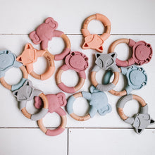 Load image into Gallery viewer, Fox Silicone Teether
