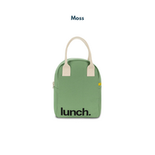 Load image into Gallery viewer, Fluf Organic Cotton Zipper Lunch Bag
