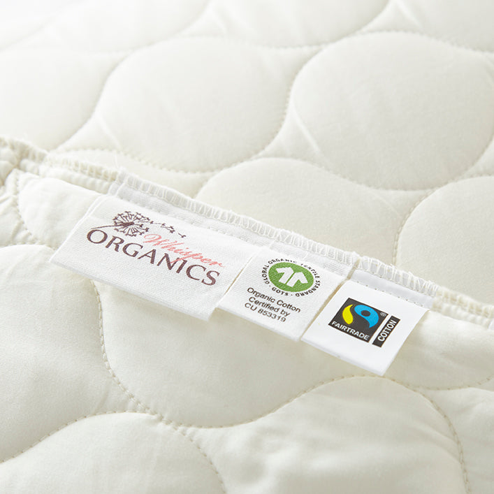 Organic Cotton Quilted Pillow Protectors - Thumbnail 3