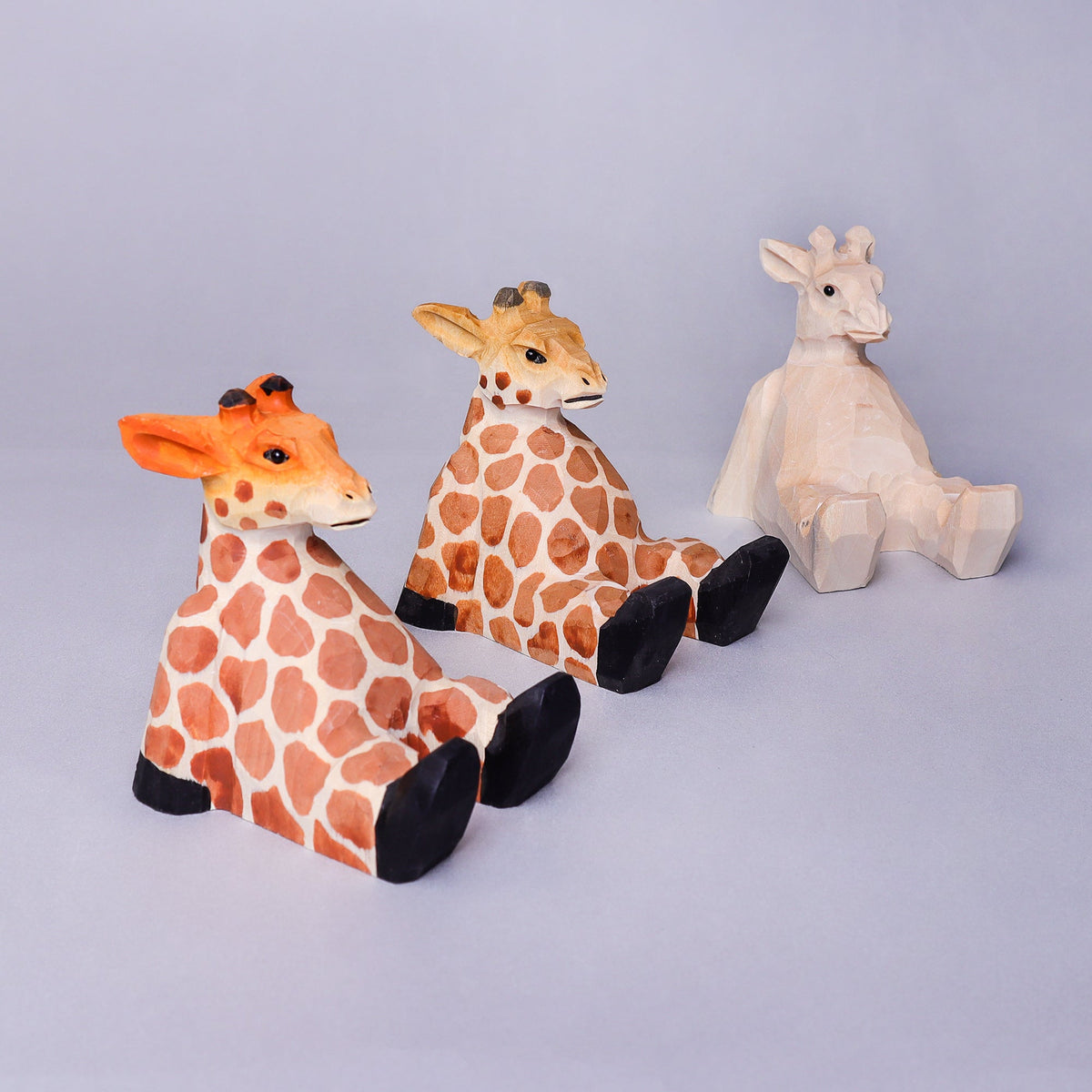 Kitsville Giraffe Painting Kit – Wooden DIY Craft Kit