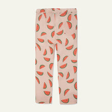 Load image into Gallery viewer, Watermelon Slices Linen Kid Pants - Misty Rose
