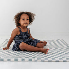 Load image into Gallery viewer, Checker Matcha Vegan Leather Mat

