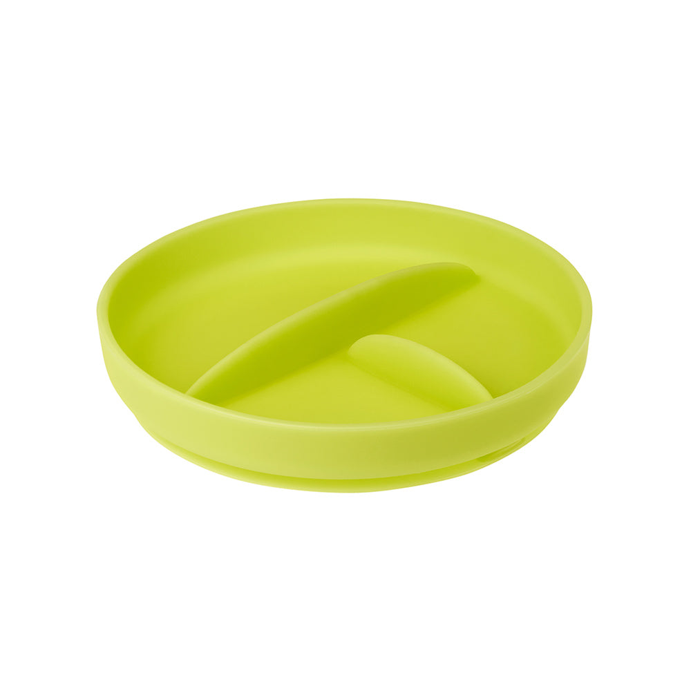 Olababy Silicone Suction Plate for Babies, Divided, 6 Months+