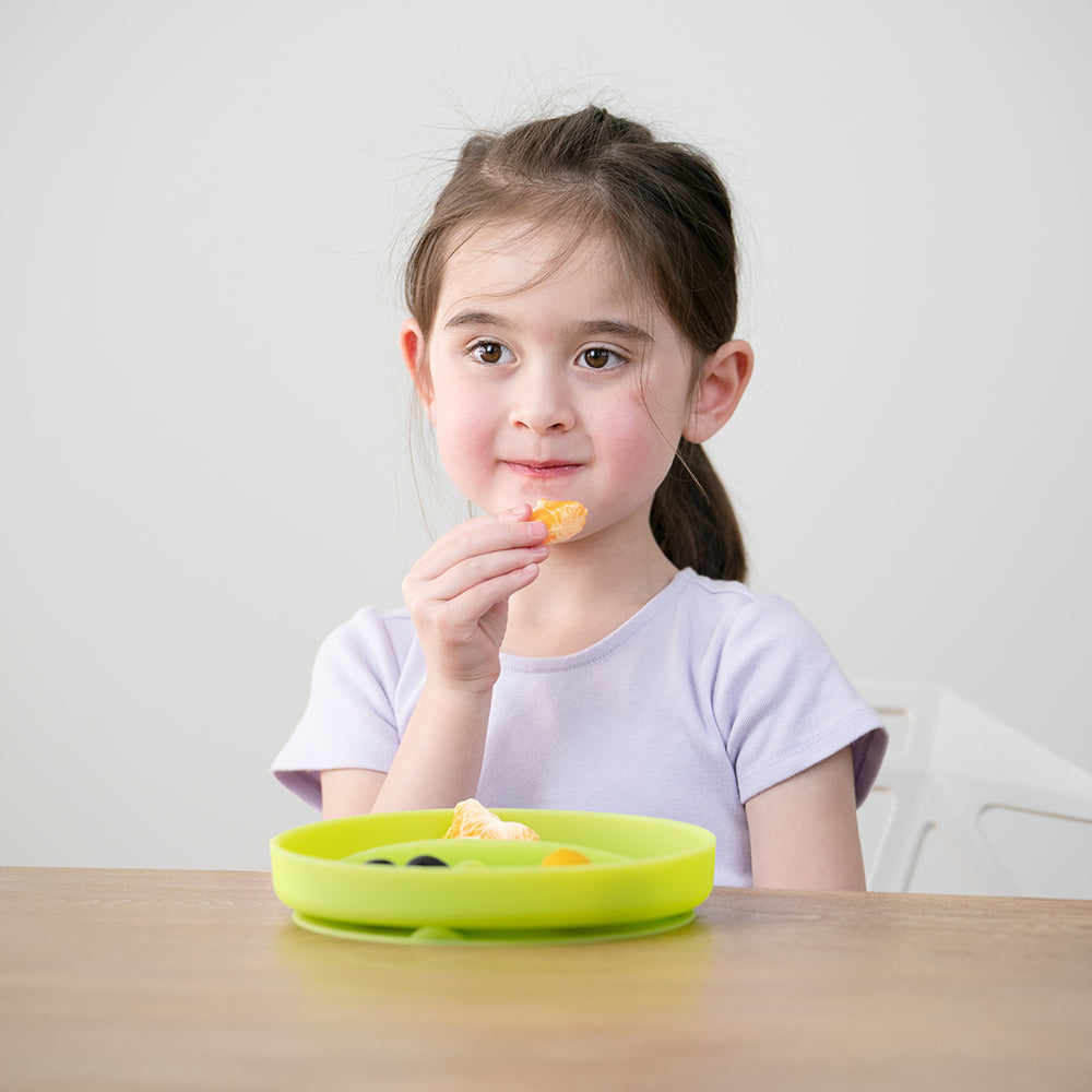 Olababy Silicone Suction Plate for Babies, Divided, 6 Months+