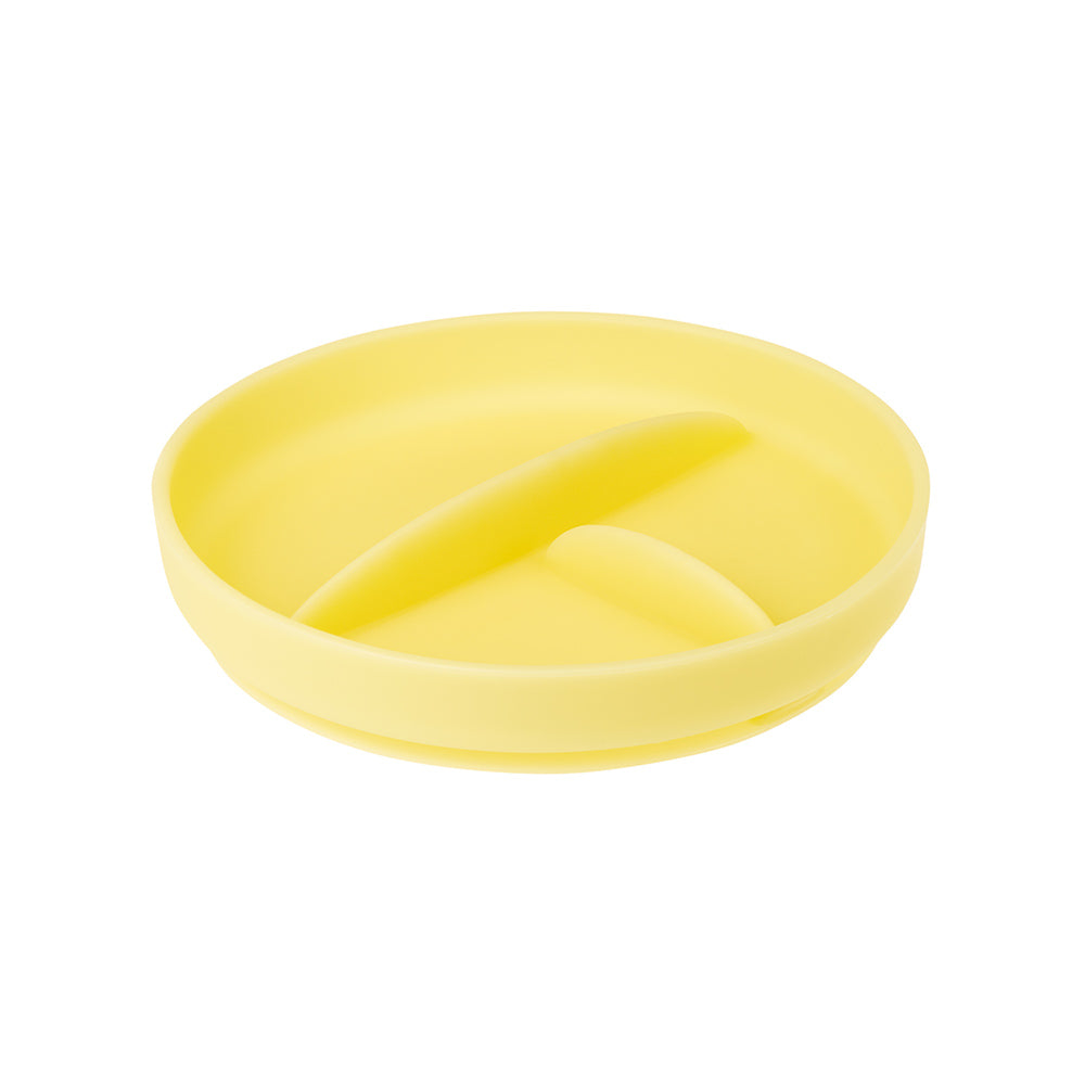 Olababy Silicone Suction Plate for Babies, Divided, 6 Months+