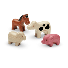 Load image into Gallery viewer, PlanToys Eco-Friendly Farm Animals Figurine Set for Kids
