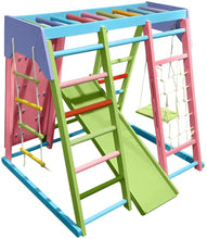 Load image into Gallery viewer, Avenlur Magnolia Eco-Friendly Wooden 7-in-1 Indoor Toddler Preschool Playset
