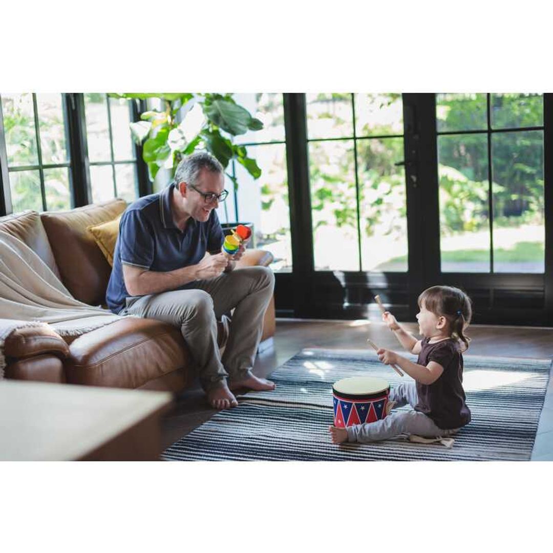 PlanToys Eco-Friendly Kids' Big Drum II