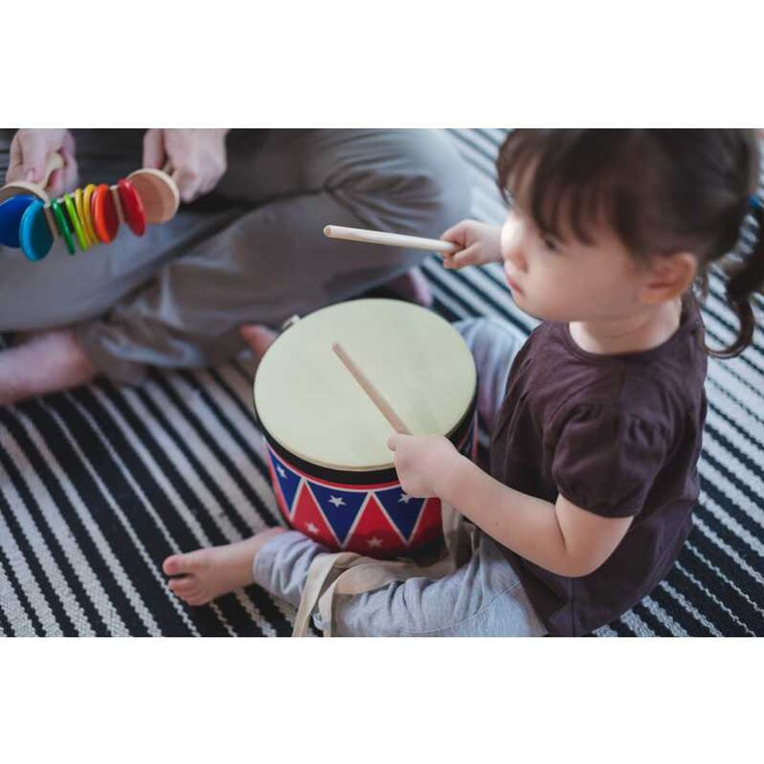 PlanToys Eco-Friendly Kids' Big Drum II
