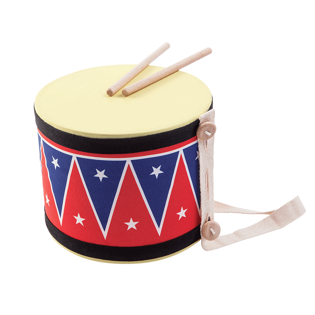 PlanToys Eco-Friendly Kids' Big Drum II