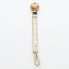 Load image into Gallery viewer, Calla and Friends Silicone Non-Toxic Nash Everything Pacifier Clip - Bolt
