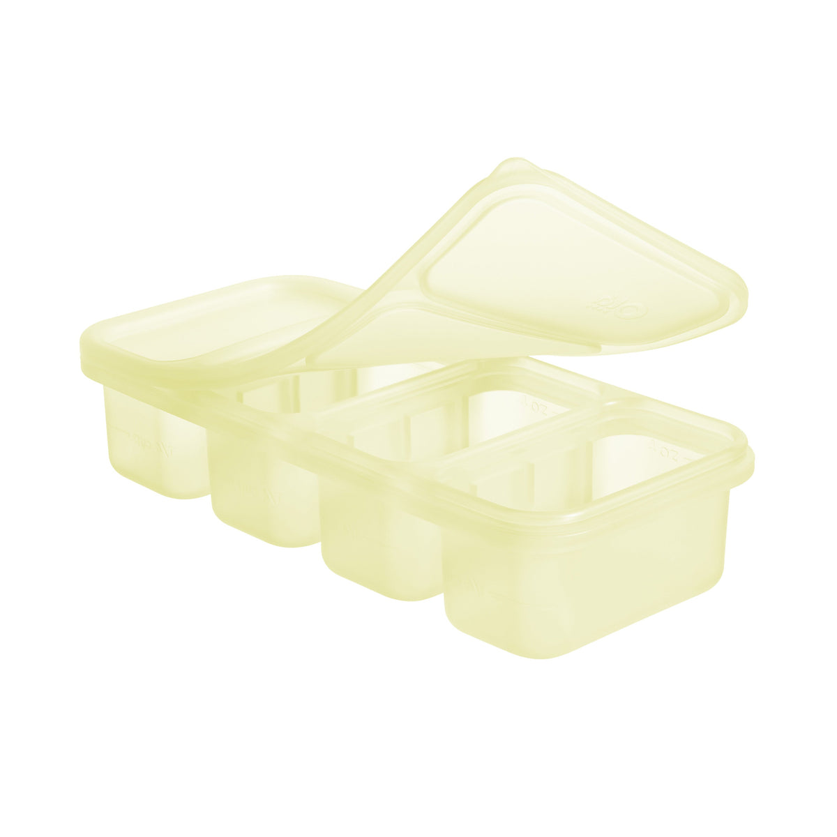 Olababy Silicone Baby Food Freezer Tray, 1/2 Cup Portions, with Lid