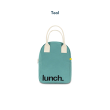 Load image into Gallery viewer, Fluf Organic Cotton Zipper Lunch Bag

