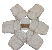 Load image into Gallery viewer, Hemp/Cotton Diaper Bundle (Pack of 6) with Doublers Liners
