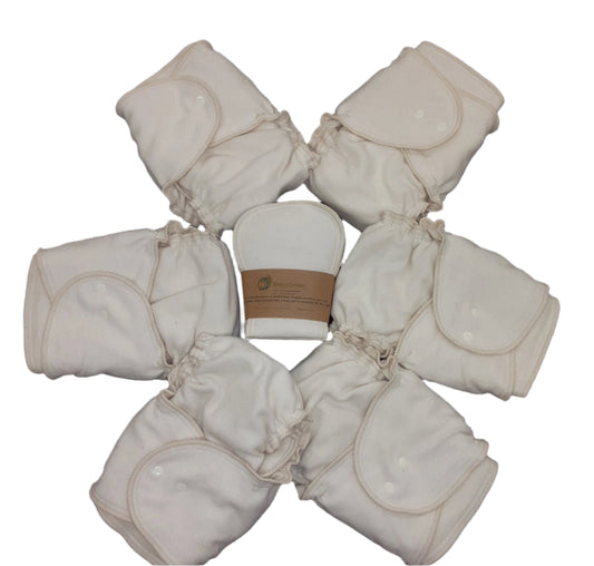 Cotton Diaper Bundle (Pack of 6)