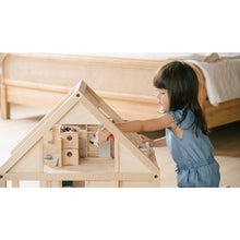 Load image into Gallery viewer, PlanToys Eco-Friendly Wooden My First Dollhouse
