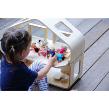 Load image into Gallery viewer, PlanToys Eco-Friendly Wooden Contemporary Dollhouse
