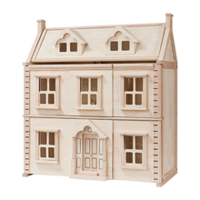 Load image into Gallery viewer, PlanToys Eco-Friendly Wooden Victorian Dollhouse
