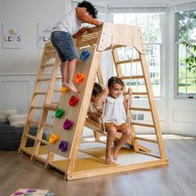 Load image into Gallery viewer, Avenlur Magnolia Eco-Friendly Wooden 7-in-1 Indoor Toddler Preschool Playset
