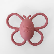 Load image into Gallery viewer, Garden Party Collection - Butterfly Rattle Teether
