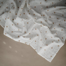 Load image into Gallery viewer, Mushie Organic Cotton Muslin Swaddle Blanket
