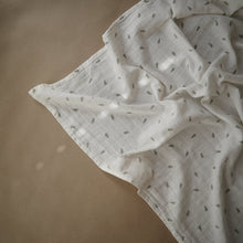 Load image into Gallery viewer, Mushie Organic Cotton Muslin Swaddle Blanket
