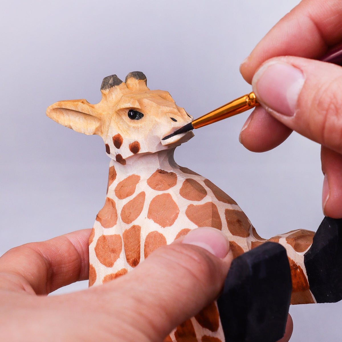 Kitsville Giraffe Painting Kit – Wooden DIY Craft Kit