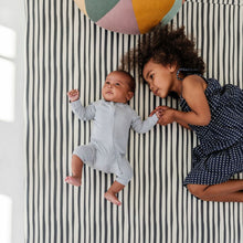 Load image into Gallery viewer, Bold Stripe Vegan Leather Mat
