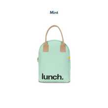 Load image into Gallery viewer, Fluf Organic Cotton Zipper Lunch Bag
